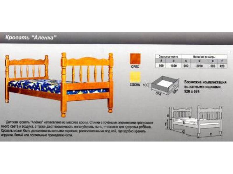 кровать аленка в Братске