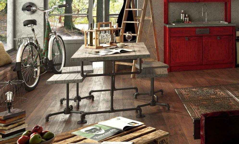 столовая группа home collection в стиле loft в Братске