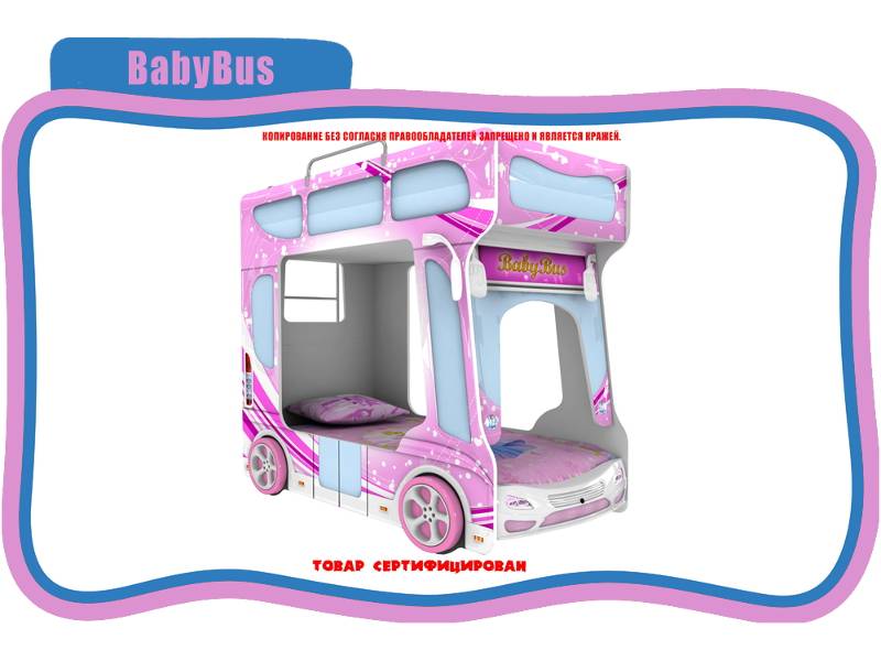 кровать детская baby bus в Братске