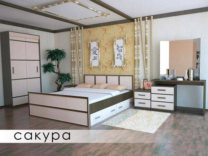 спальный гарнитур сакура в Братске