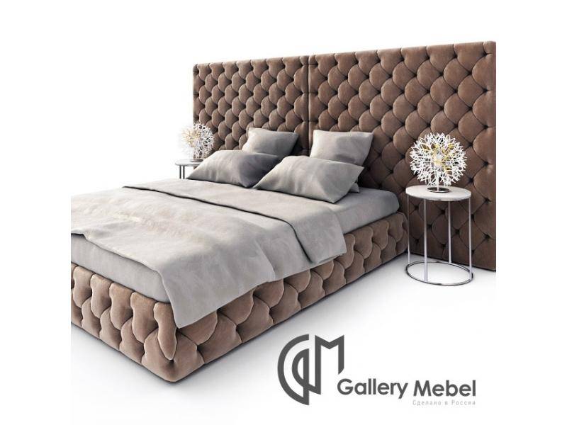 кровать с большим изголовьем letto gm 12 в Братске