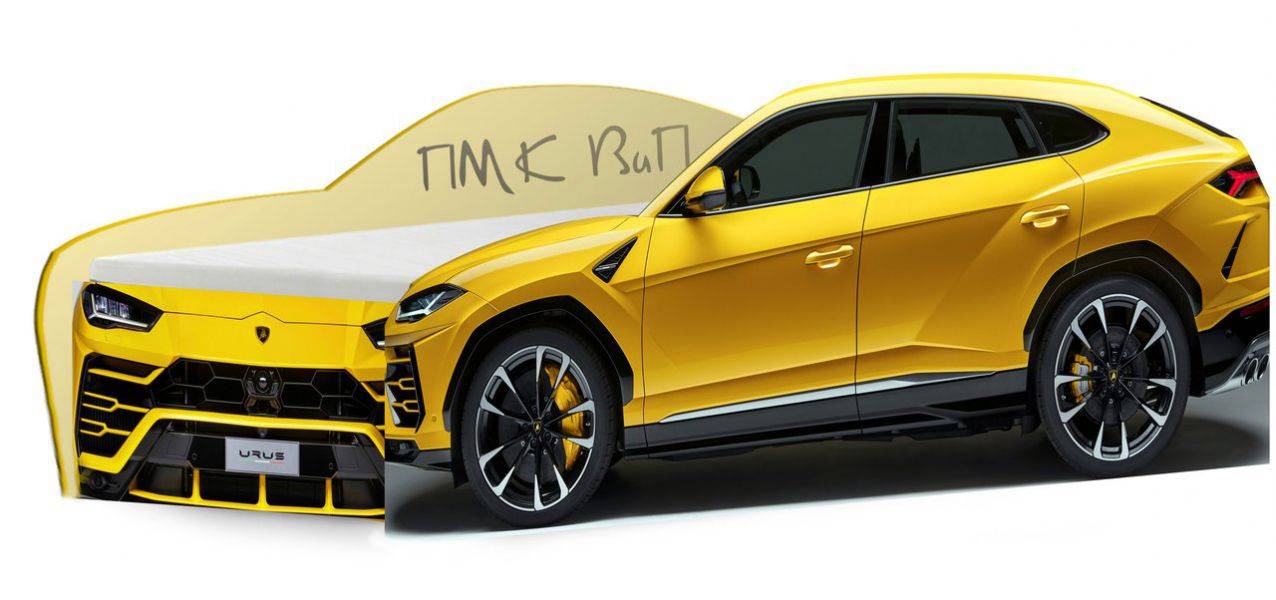 кровать-машинка lamborghini urus в Братске