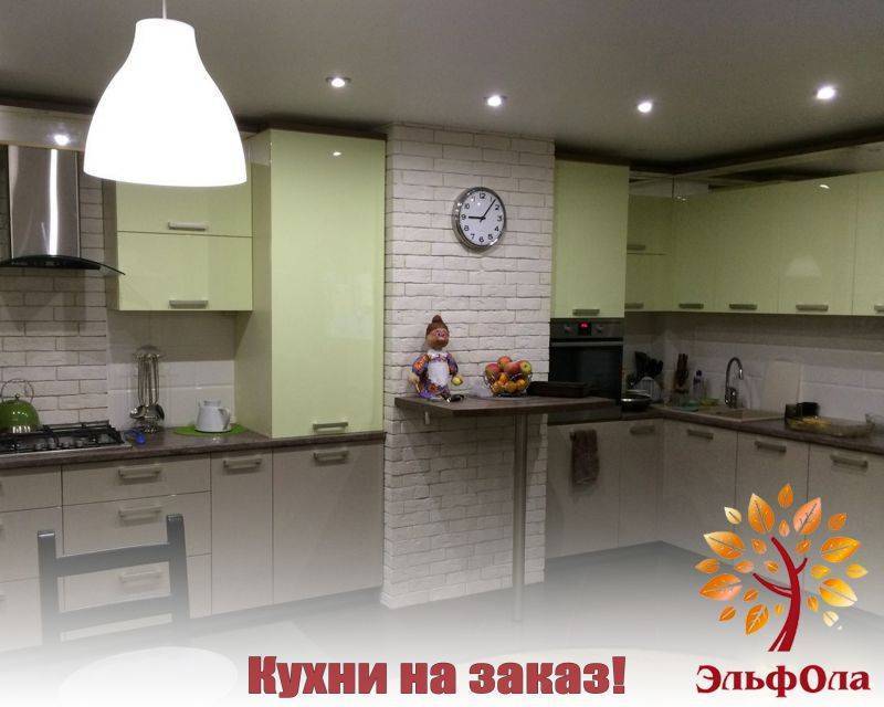 угловая кухня в Братске