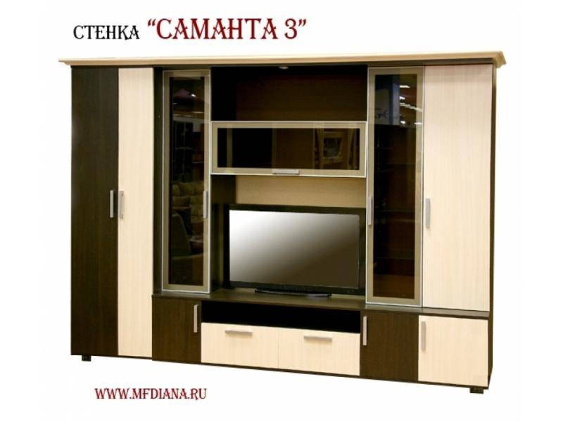 гостиная стенка саманта 3 в Братске