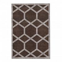 ковер ashton cocoa 240x340 коричневый в Братске