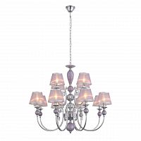 подвесная люстра st luce lilium sl175.103.12 розовая в Братске