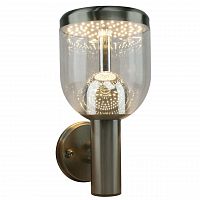 уличный настенный светодиодный светильник arte lamp inchino a8163al-1ss в Братске