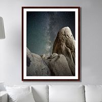 картина: over the night sky в Братске