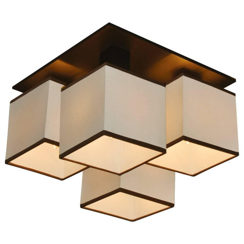 потолочная люстра arte lamp quadro a4402pl-4bk в Братске