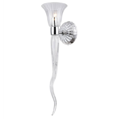 бра crystal lux linda ap1 chrome в Братске