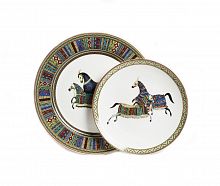 комплект тарелок antique (темная) в Братске