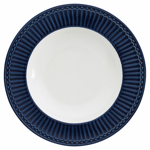 глубокая тарелка alice dark blue в Братске