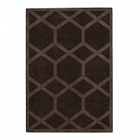 ковер ashton cocoa coffe 200x290 коричневый в Братске