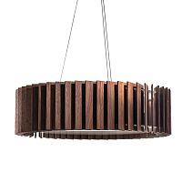 люстра ротор шпон ореха d45 коричневая в Братске