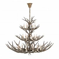 подвесная люстра st luce renna sl154.703.27 коричневая в Братске