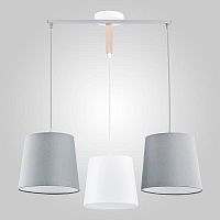 подвесная люстра tk lighting 1279 balance серая в Братске