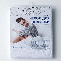 чехол защитный на подушку с мембраной blue sleep hybrid 050*070 в Братске