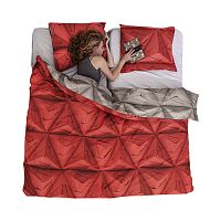 постельное белье оригами красный (200*220) в Братске
