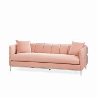 диван casper sofa прямой розовый в Братске