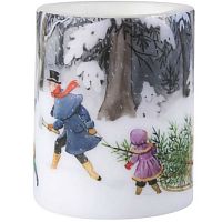 свеча большая elsa beskow рождественское дерево, 12х10 см в Братске