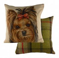 подушка с принтом waggydogs yorkie в Братске