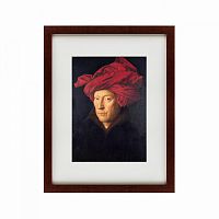 картина: portrait of a man in a chaperon (self-portrait), 1433 в Братске