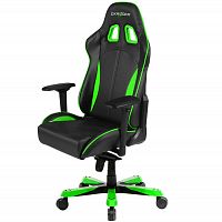 кресло геймерское dxracer king ks57 черно-зеленое в Братске