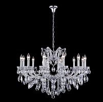 подвесная люстра crystal lux hollywood sp12 chrome в Братске