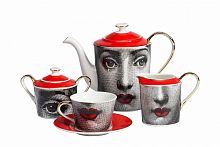 чайный сервиз faces пьеро форназетти red в Братске