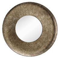 зеркало круглое большое состаренное в широкой раме farran antique в Братске