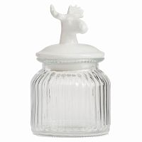 декоративная банка с крышкой deer маленькая в Братске