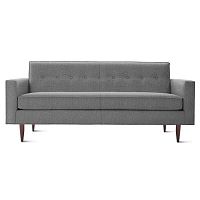 диван bantam sofa прямой светло-серый в Братске