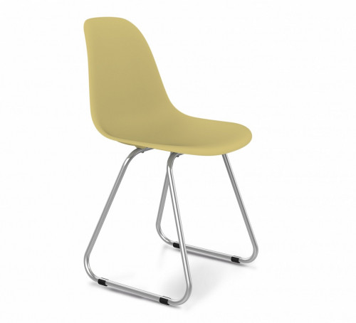 стул dsr бежевый s38 pp (eames style) в Братске