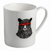 кружка мишка в маске в Братске