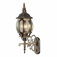 уличный настенный светильник arte lamp atlanta a1041al-1bn в Братске