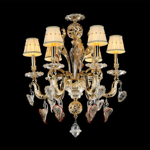 люстра md102729-6a от illuminati золото/янтарная в Братске