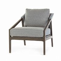 кресло earl chair серое в Братске