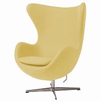 кресло egg chair желтое в Братске