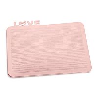 разделочная доска happy board love, розовая в Братске