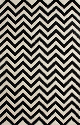 ковер zig zag чёрный 140х200 в Братске