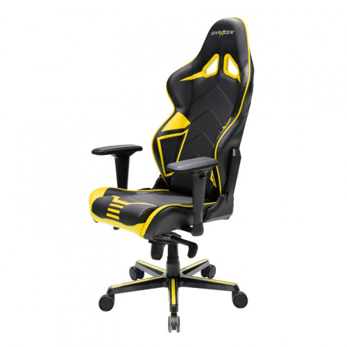 кресло геймерское dxracer racing rv131 черно-желтое в Братске