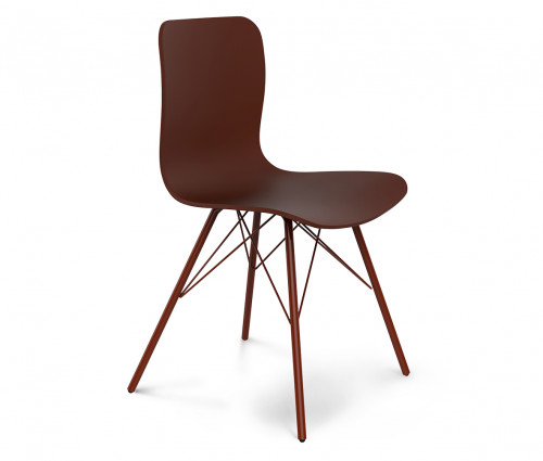 стул dsr коричневый s40 (eames style) в Братске