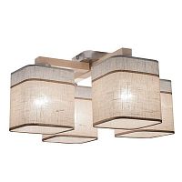 потолочная люстра tk lighting 1918 nadia white 4 в Братске