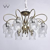 потолочная люстра mw-light моника 372011808 бронза в Братске