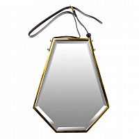 зеркало на ремне шестиугольное 40х55 см в Братске