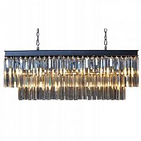 люстра odeon l80 black&glass черная, прозрачное в Братске