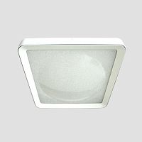 потолочный светодиодный светильник ambrella light orbital crystal sand fs1218 wh/wh 112w+36w d650*65 в Братске