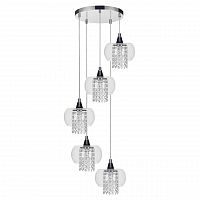 дизайнерская подвесная люстра spot light cordia 1192528 хром в Братске