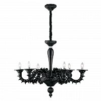 подвесная люстра ideal lux ca rezzonico sp6 nero в Братске