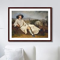 картина: goethe in the roman campagna, 1787г. в Братске